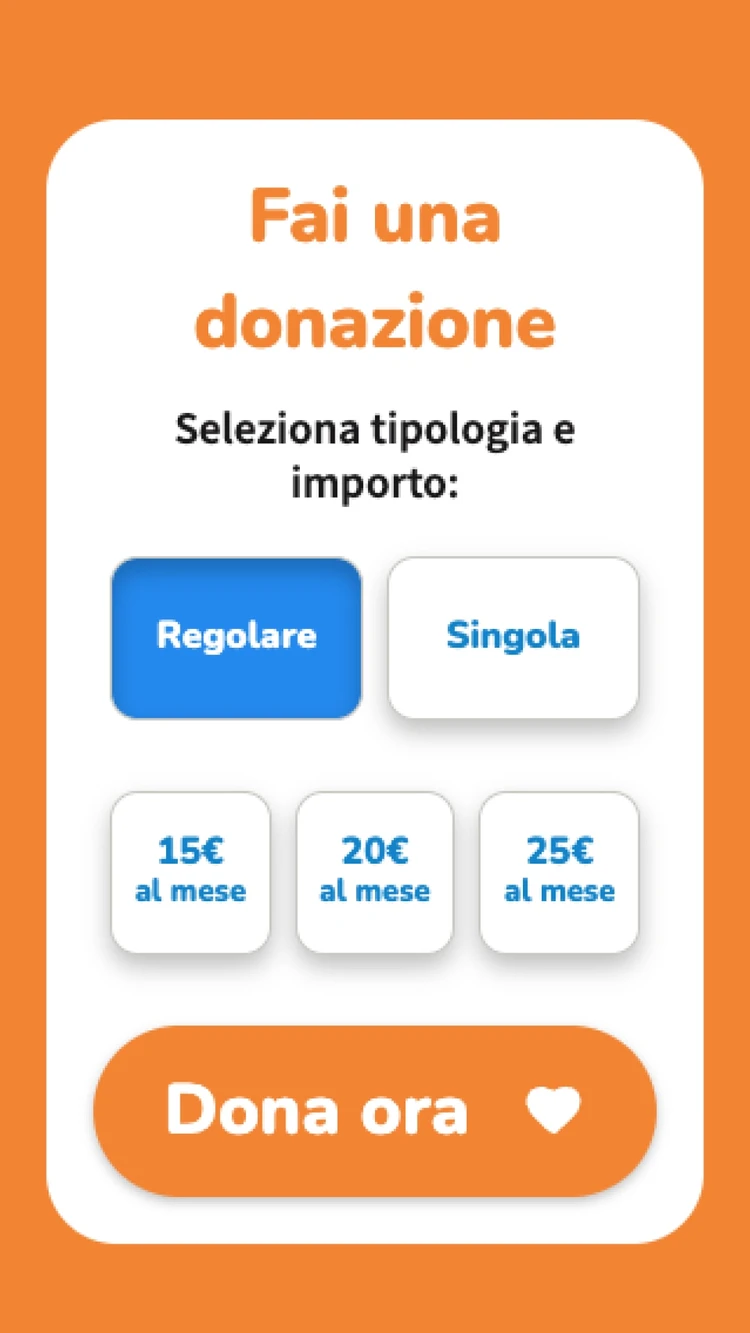 Pagina web dona ora versione mobile della Lega del Filo d'Oro