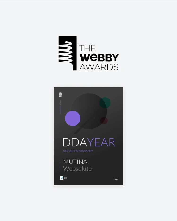 Premio Webby Awards vinto da Websolute per il sito web Mutina